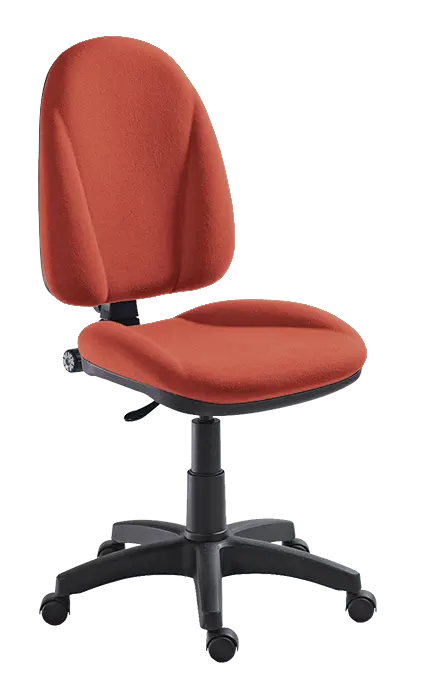 444/MEK židle kancelářská, látka SUE S 1447 - látka lososová